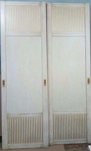Двери для шкафа купе с фрезеровкой Новошахтинск